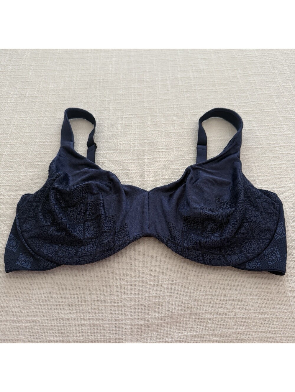 Soma Emma Blue Unlined Bra 38D Underwire